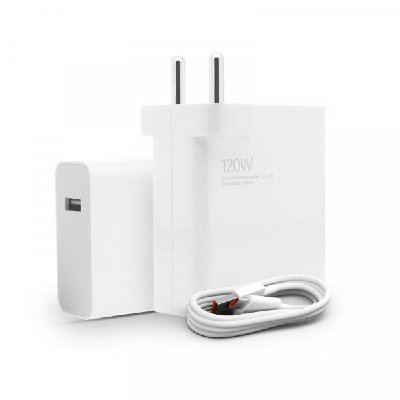 Xiaomi 120W HyperCharge Adapter Combo White